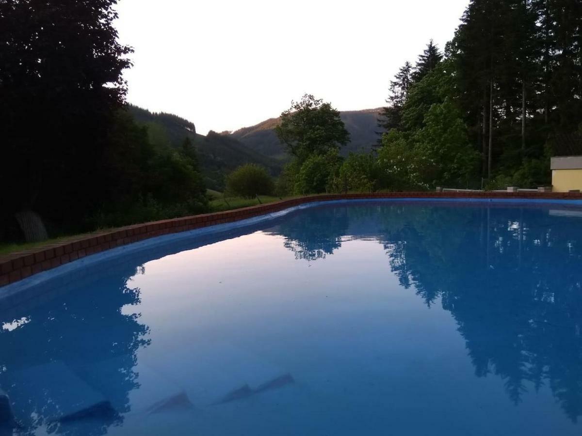 Pool, Pokale, Sauna, Billard, Kirche u. viel Natur Vordernberg Esterno foto